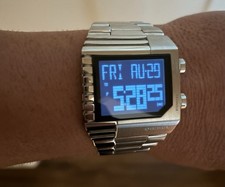 Diesel Watch DZ 7186 relógio de aço inoxidável *raro* ótimo estado comprar usado  Enviando para Brazil