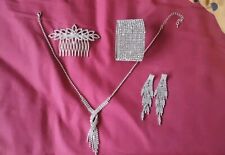 Silver jewellery set for sale  LITTLEHAMPTON