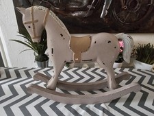 Deko holz schaukelpferd gebraucht kaufen  Hillscheid