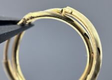 Goldohrringe creolen karat gebraucht kaufen  Münster
