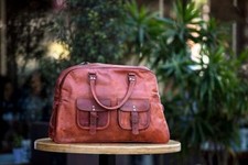 Herren echt ziegenleder gebraucht kaufen  Langenlonsheim
