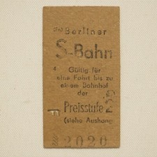 Berliner bahn fahrkarte gebraucht kaufen  Wolgast