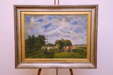 Quadro olio tela usato  San Martino Dall Argine