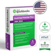 QuickBooks Desktop Premier Plus 2024 | Chave Vitalícia – Versão EUA Unidade USB comprar usado  Enviando para Brazil