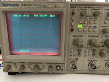 Cal'd, recondicionado TEKTRONIX 2465BCT 400MHz osciloscópio + contador de frequência + GPIB + sonda comprar usado  Enviando para Brazil