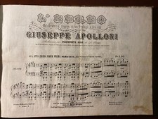 Spartiti antichi pianoforte usato  Genova