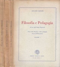 Filosofia pedagogia vol usato  Italia