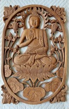 Carved wood wall for sale  PETERBOROUGH