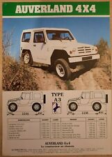 Auverland 4x4 sales d'occasion  Expédié en Belgium