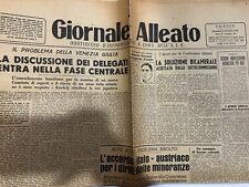 Giornale alleato trieste usato  Italia