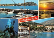 Cartolina cavo isola usato  Milano