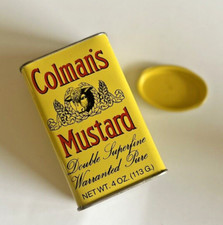 Empty colman mustard for sale  Pequannock