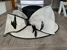 Hat box black for sale  WARWICK