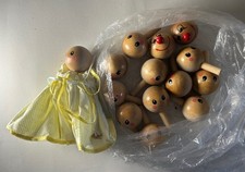 50mm wooden dolls for sale  HEATHFIELD
