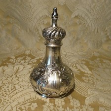 Saleiro Repousse prata esterlina - 2,80 oz - estilo alto - monogramado comprar usado  Enviando para Brazil