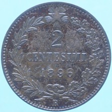 Umberto centesimi 1896 usato  Firenze