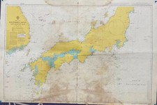 Admiralty 2347 Japón Meridional Y Mares Adyacentes Corea - Japón Mapa Náutico comprar usado  Enviando para Brazil