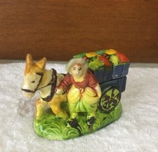 Conjunto Vintage Feminino + Cavalo e Carrinho Sal e Pimenta Shakers, Feito no Japão. comprar usado  Enviando para Brazil