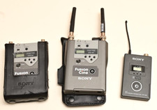 Lote de transmissor e receptor sintonizador microfone sem fio Sony UHF WRT-822 WRR-861, usado comprar usado  Enviando para Brazil
