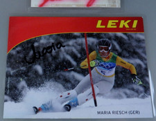 Autogramm maria riesch gebraucht kaufen  Deutschland