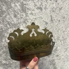 Antique brass wall for sale  IPSWICH