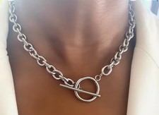 Silver toggle clasp for sale  ALFRETON