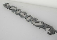 Porta ferro escudo armário buraco de fechadura placa ferragem antiga estilo francês - £5 cada comprar usado  Enviando para Brazil