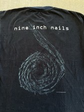 Usado, Camisa Vintage Nine Inch Nails 1995 NIN Goddamn this Noise Inside My Head GG Rara comprar usado  Enviando para Brazil