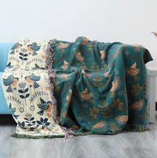 Usado, Cobertor grande boho com borlas, cobertor tecido 100% algodão, colcha comprar usado  Enviando para Brazil