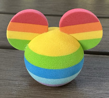 Antena listrada multicolorida Disney Rainbow Pride Mickey Ears usada comprar usado  Enviando para Brazil