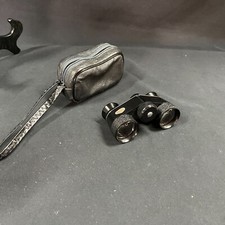 Binóculos Mignon 8X preto com bolsa vintage comprar usado  Enviando para Brazil