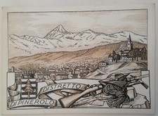 Cartolina distretto militare usato  Roma
