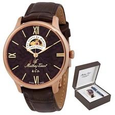 Relógio masculino automático Mathey-Tissot Edmond LE coração aberto MC1886PI comprar usado  Enviando para Brazil
