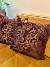 Luxury jacquard purple for sale  STOCKTON-ON-TEES