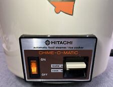 Panela de arroz Hitachi Chime Matic vapor 10 xícaras RD-6103 VINTAGE teste/funcionamento ferrugem menor comprar usado  Enviando para Brazil