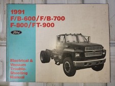 1991 Ford F B 700 F 800 pés 900 elétrico e aspirador manual de loja comprar usado  Enviando para Brazil
