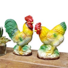 Rooster figurines ornaments for sale  LONDON