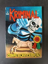 Fumetto kriminal originale usato  Italia