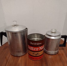Vtg aluminum coffee for sale  Ogallala