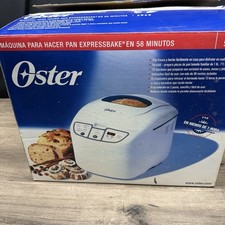 Máquina de fazer pão Oster Expressbake modelo 5838 branca nova na caixa, usado comprar usado  Enviando para Brazil