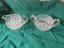 cut sugar glass creamer for sale cut sugar glass creamer for sale Wooster