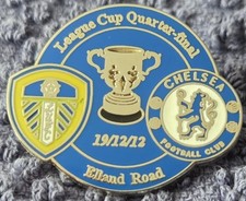 Chelsea badge leeds for sale  EDINBURGH