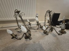 pair antique chandeliers for sale  BOOTLE