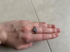 Himmelblauer topas ring gebraucht kaufen  Neuffen