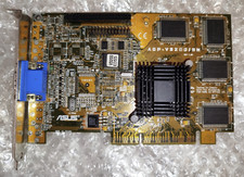 Placa de vídeo VGA Voodoo Banshee 3Dfx ASUS AGP-V3200/8M AGP, usado comprar usado  Enviando para Brazil