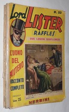 Lord lister raffles usato  Fano