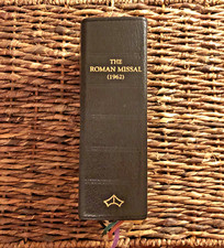 1962 Roman Missal Baronius Press, RARE, Compact Print, Leather, 1st Edition 2004 comprar usado  Enviando para Brazil