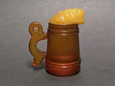 Caneca de cerveja vintage antiga natural antiga âmbar báltico estátua 25,7 gr., usado comprar usado  Enviando para Brazil