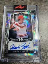 Banco 2025 Leaf Sports Heroes Reds Legend Johnny automático 1/1 comprar usado  Enviando para Brazil