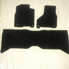 Tapete preto Dodge Ram fabricante de equipamento original 3 peças conjunto de tapete Mopar 11019A 2019-2022 comprar usado  Enviando para Brazil